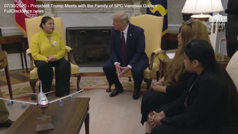 07/30/2020 - President Trump Meets with the Family of SPC Vanessa Guillen