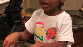 This toddler has the best reaction ever to a 'Kidz Bop' song