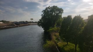 The Chicago River From Halsted Avenue