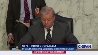 Lindsey Graham - "The World Is Watching"
