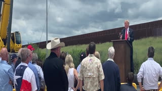 ALG Foundation takes you to a speech by President Donald Trump on the border in Texas
