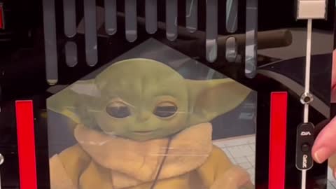 Smart Film with Baby Yoda #shorts #smartfilm #diy #babyyoda #grogu #disney #starwars