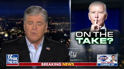 Hannity: A mountain of evidence is emerging that Joe Biden could be corrupt to the core