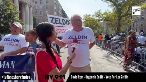 Urgencia En NY, David Rem dice Vote Por Lee Zeldin Nov 8 #votezeldin #latinosforchoice
