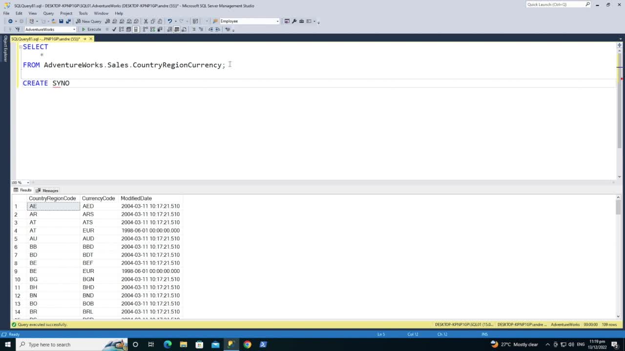 sql-server-synonym-statement-tutorial