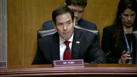 Senator Rubio Delivers Opening Remarks at a Senate Foreign Subcommittee Hearing