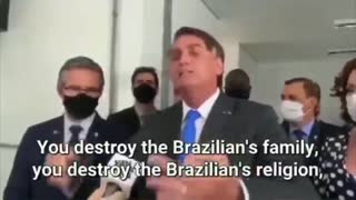 Brazilian President calls out hypocritical journalists