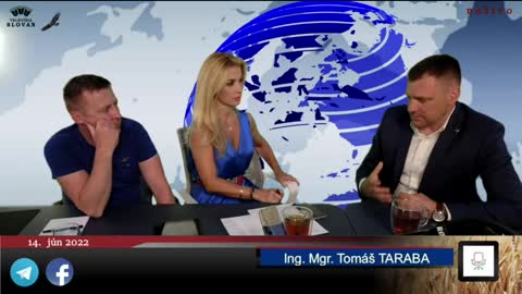 Tomáš Taraba v TV SLOVAN – 14.6.2022