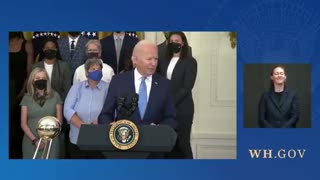Biden Raises Eyebrows With Comment About Kamala and Female Presidents