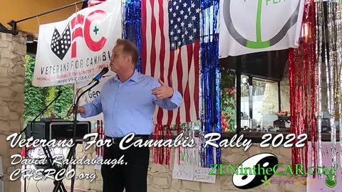 Veterans for Cannabis Rally 2022: David Raudabaugh - Cannabis Is Already Lawful in Georgia -