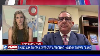 Rising gas prices adversely affecting holiday plans