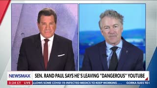 "I think they are the worst": Dr. Rand Paul Joins Eric Bolling to Discuss Quitting YouTube