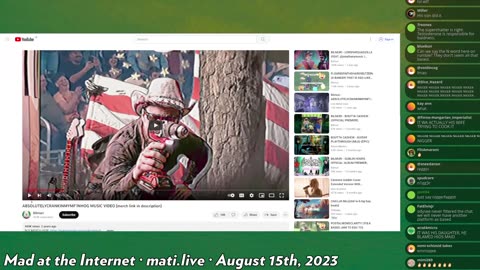 Mad at the Internet (August 15th, 2023)