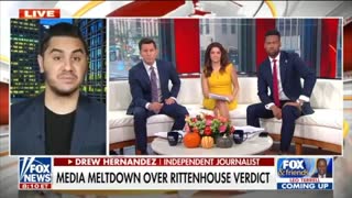 Drew Hernandez blasts biased media coverage of Rittenhouse trial