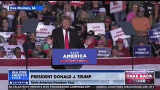 President Trump in Iowa: "First of all he didn’t get elected- Hillary conceded I never conceded"