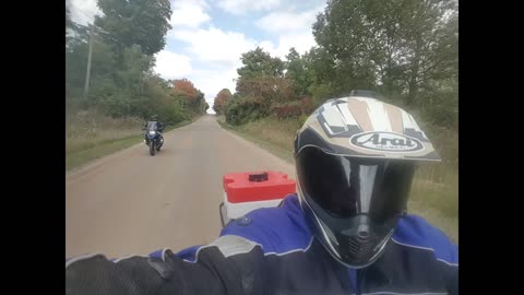 Ontario, ride with my friend