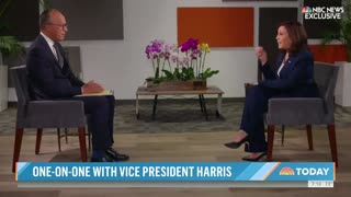 Kamala Harris Asked About Visiting the Border