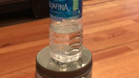 Cool Water Bottle Flip Shot