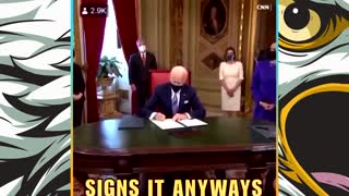 Joe Biden Doesn't Know What He's Signing
