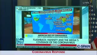 Trump forces reporters to watch timeline of his coronavirus response