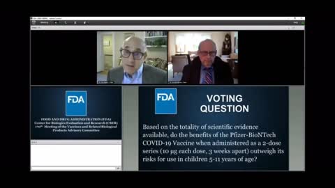 FDA Advisory Panel Doctor Wants to Test Safety of Pfizer COVID Shot on Children