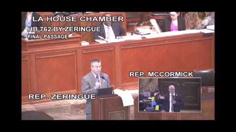 LA House debate on HB762