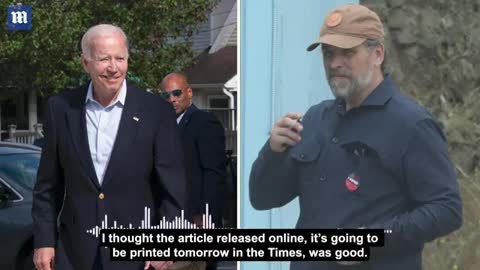 LEAKED Joe Biden Voicemail for Hunter Breaks Internet: "I Think You're Clear"