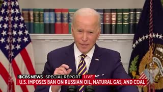 Biden Blames Putin For High Gas Prices