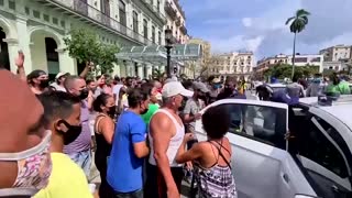 U.S. sanctions Cuban officials over protest crackdown