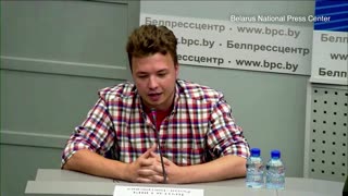 'I feel wonderful': jailed Belarus journalist