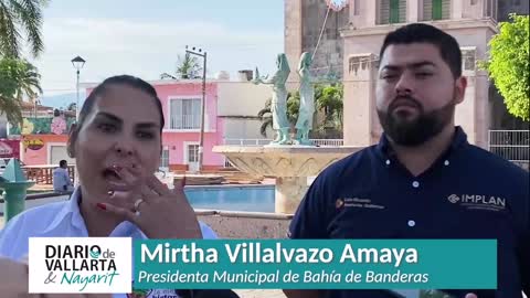 Mirtha Villalvazo anuncia que se eliminará el semáforo de Lago Real en Mezcales