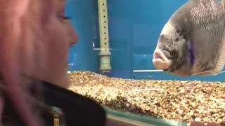 Lady Can Talk to Fish