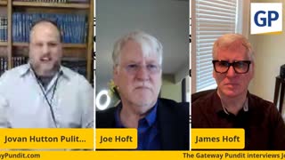 Jovan Pulitzer with TGP's Jim Hoft and Joe Hoft