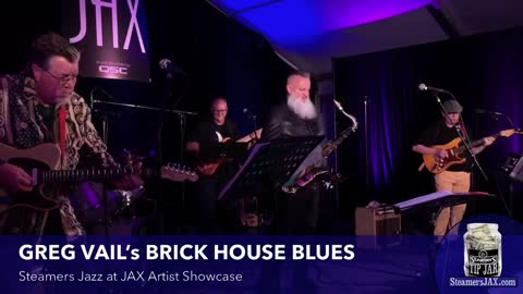Brick Alley Blues Band Live Concert 2/21/21 Greg Vail Saxophone