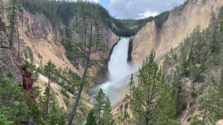 Falls in the Grand Canyon of Yellowstone