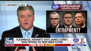 Hannity breaks news on Flynn being set up