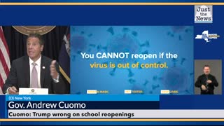 Cuomo: Trump wrong on reopening schools