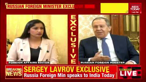 INTERVIEW: Sergei Lavrov talks with India Today on Ukraine, Multipolarity