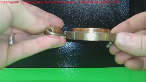Brass Steampunk Cog Belt buckle - RT ARTISAN WORKS