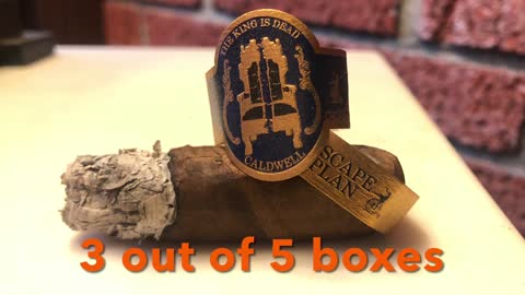 Caldwell Cigars The King is Dead Escape Plan Cigar Review