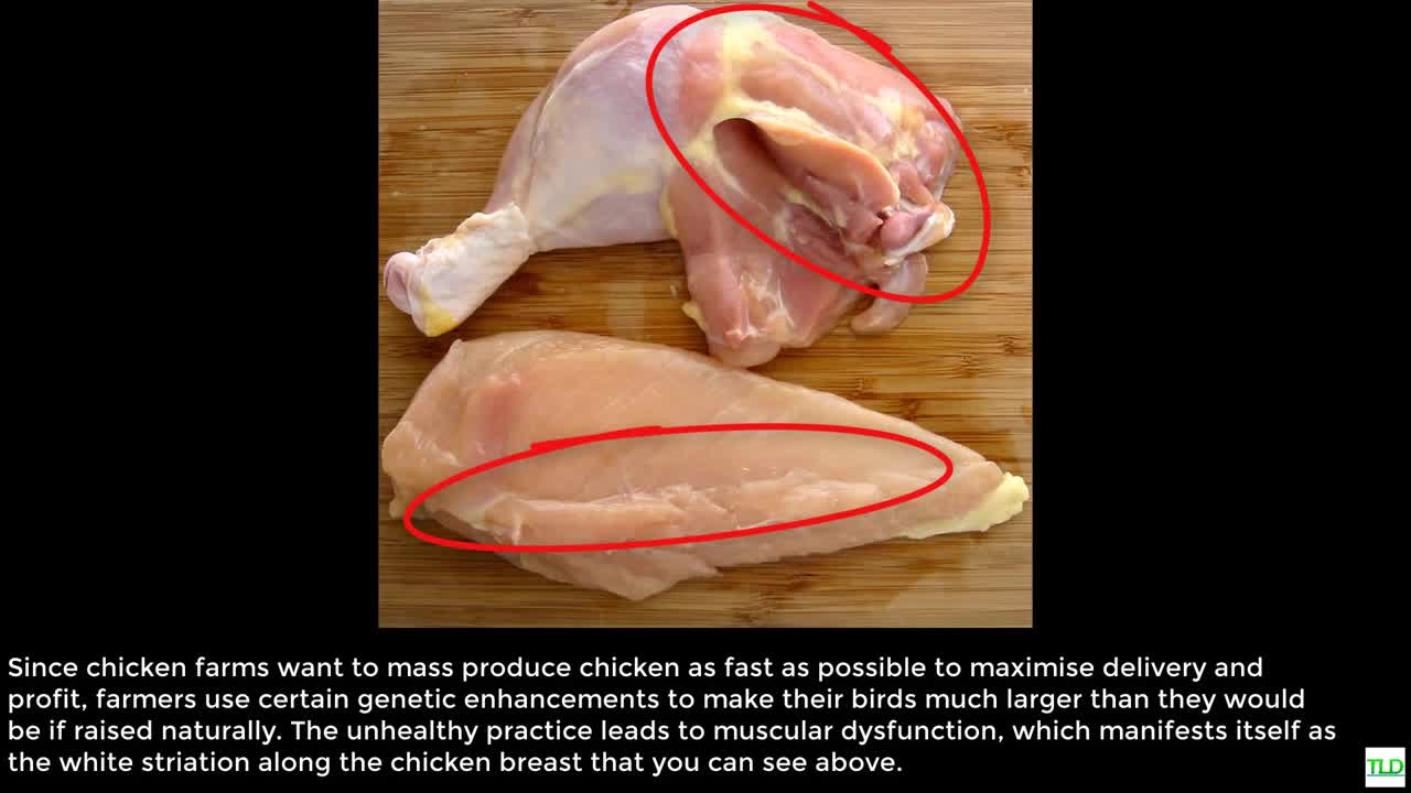 What Are the White Stripes on Chicken Breasts