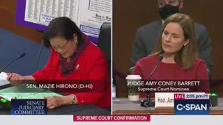 Sen. Hirono Complains Term "Sexual Preference" Is Offensive