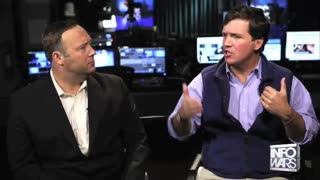 Alex Jones interviews Tucker Carlson and asks some 9/11 questions - March 7, 2014