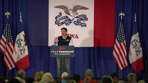 Governor DeSantis Delivers Remarks at "Our Great American Comeback" Event in Cedar Rapids, Iowa