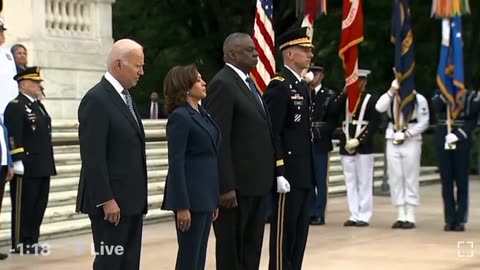 MEMORIAL DAY MESS! Biden Looks Sick at Ceremony, Stuggles to Salute, Coughing, Shaking [WATCH]