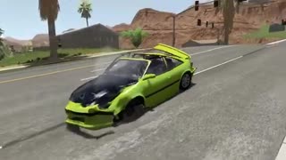 Satisfying Rollover Crashes #2 BeamNG Drive | Crash Blasters