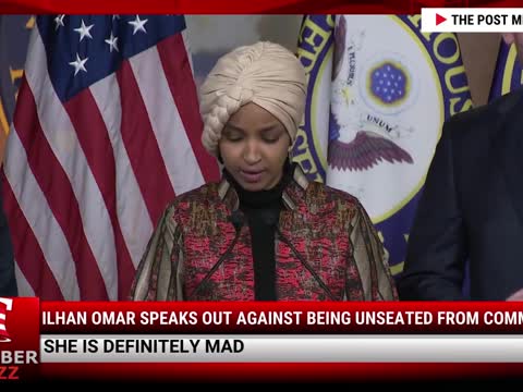 Watch This: Ilhan Omar Speaks Out Against Being Unseated From Committee