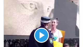 Discusting actions from Australian police