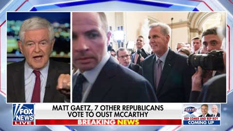 Newt Gingrich: The Republicans who voted to oust McCarthy are 'traitors'
