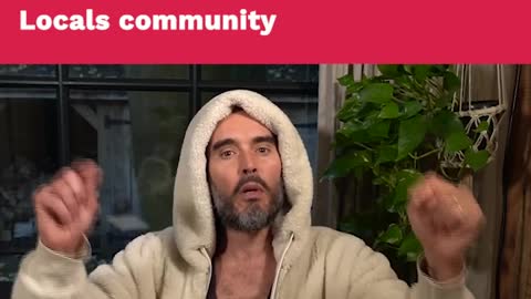 Russell Brand is now on Locals!